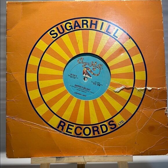 Vinyl - Rappers Delight - Orange and Black - Picture 2 of 6